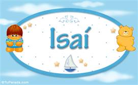Isaí - Nombre para bebé