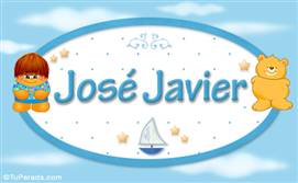 José Javier - Nombre para bebé