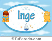 Inge - Nombre para bebé