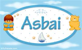 Asbai - Nombre para bebé