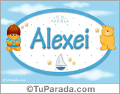 Alexei - Nombre para bebé