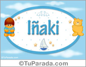 Iñaki - Nombre para bebé