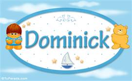 Dominick - Nombre para bebé