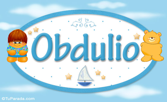 Obdulio - Nombre para bebé