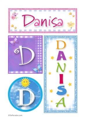 Danisa - Carteles e iniciales
