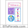 Valencia - Carteles e iniciales