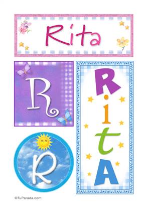 Rita - Carteles e iniciales