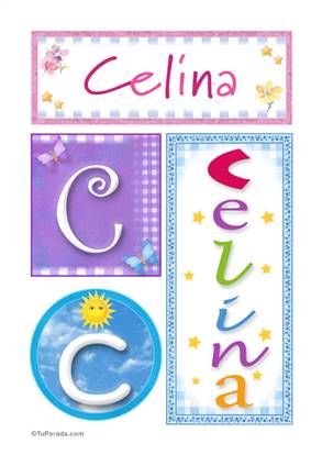 Celina  -  Carteles e iniciales