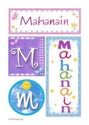 Mahanain - Carteles e iniciales