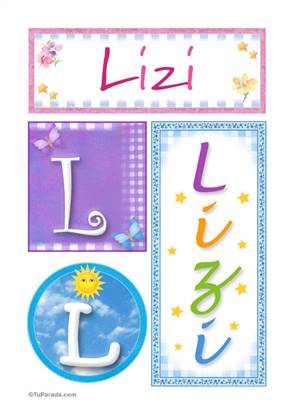 Lizi - Carteles e iniciales