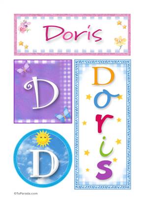 Doris - Carteles e iniciales