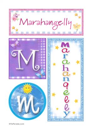Marahangelly, nombre, imagen para imprimir