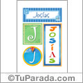 Josías - Carteles e iniciales
