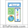 Yezid - Carteles e iniciales