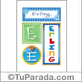 Erling - Carteles e iniciales