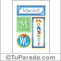 Marsell - Carteles e iniciales