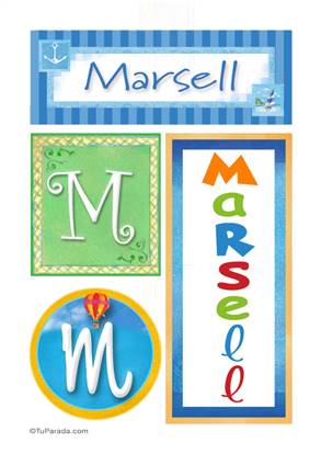 Marsell - Carteles e iniciales