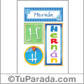 Hernan - Carteles e inciales