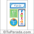 Fabian - Carteles e iniciales