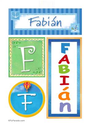 Fabian - Carteles e iniciales