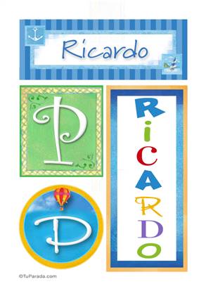 Ricardo - Carteles e iniciales