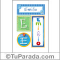 Emilio - Carteles e iniciales