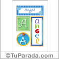 Angel - Carteles e iniciales