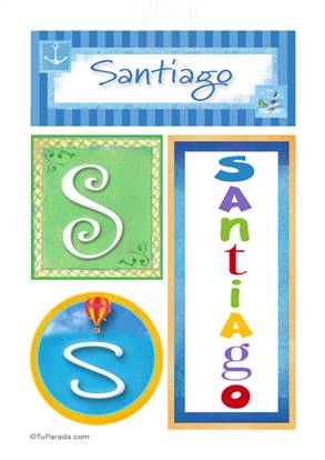Santiago - Carteles e iniciales