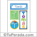 Tomás - Carteles e iniciales