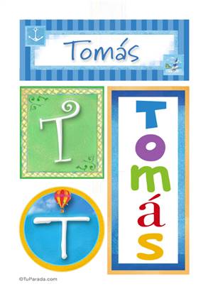 Tomás - Carteles e iniciales