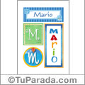 Mario - Carteles e iniciales