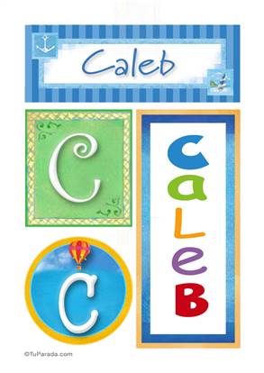 Caleb - Carteles e iniciales