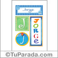 Jorge - Carteles e iniciales