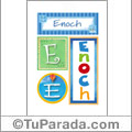 Enoch - Carteles e iniciales