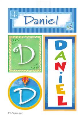 Daniel - Carteles e iniciales