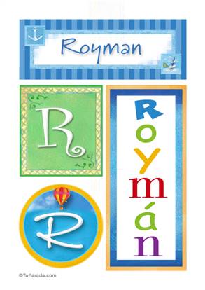 Royman - Carteles e iniciales