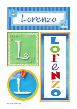 Lorenzo - Carteles e iniciales
