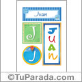 Juan - Carteles e iniciales
