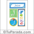 Josue - Carteles e iniciales
