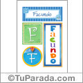 Facundo, nombre, imagen para imprimir