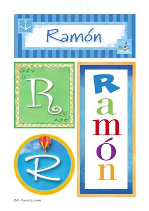 Ramón, nombre, imagen para imprimir