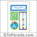 Alexander, nombre, imagen para imprimir
