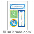 Monserrate, nombre, imagen para imprimir