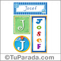 Josef, nombre, imagen para imprimir