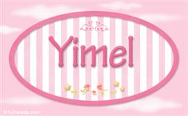 Yimel - Nombre decorativo