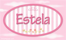 Estela - Nombre decorativo