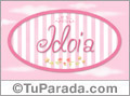 Idoia - Nombre decorativo