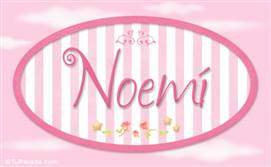 Noemi - Nombre decorativo