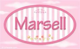 Marsell - Nombre decorativo