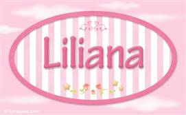 Liliana - Nombre decorativo